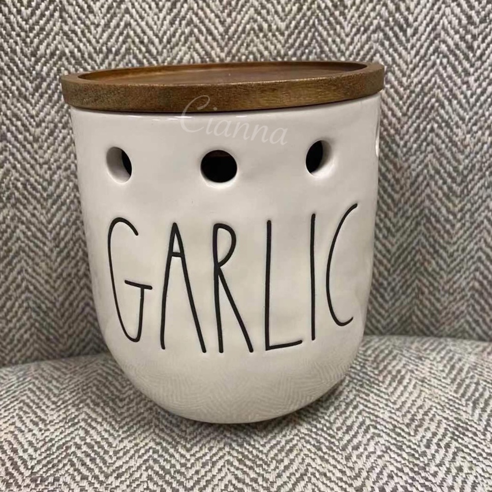 Rae Dunn Garlic Cellar
